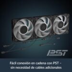 ARCTIC P12 Pro A-RGB - Powerful PC Premium Case Fan, Case Fan PWM 120mm, Y-Cable Splitter, 600–3000rpm, 0rpm - Image 6