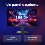 Lenovo Legion 24-10- FHD 23.8" Gaming Monitor (IPS, 240Hz, 0.5ms, 16:9, HDMI 2.1 - DP 1.4, AMD FreeSync Premium, VESA Adaptive Sync, VESA Mount 100mm, Tilt/Height/Pivot/Swivel Adjustment) Black - Image 10