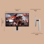 Samsung 32" Odyssey OLED G8 UHD Monitor 3840 x 2160, 16:9, 240Hz, 0.03ms, FreeSync Premium Pro, G-Sync Compatible, Anti-Glare, Burn-in Safeguard, Eye Saver Mode, Flicker Free, LS32DG802SUXEN, 2025 - Image 5