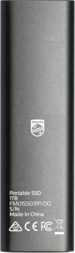 Philips Grey External SSD 1To - Imagen 4