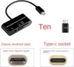 Lector de Tarjetas USB,Adaptador Compacto 6 en 1 para Múltiples Tarjetas,Adaptador para de Memoria | para Transferir Archivos Entre Movil Camara Portatil Y PC En Viajes Al Aire - Imagen 6