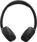 JBL Tune 680 NC, Auriculares supraaurales inalámbricos Ligeros con cancelación de Ruido adaptativa, Bluetooth 6.0 y 76 Horas de batería, Google Fast Pair, Microsoft Swift Pair, Negro - Imagen 3