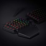 Redragon K585 DITI - One Hand RGB Mechanical Gaming Keyboard, Type-C Wired Professional Gaming Keyboard with 7 Integrated Macro Keys, Detachable Wrist Rest, 42 Keys, US Layout - Imagen 6