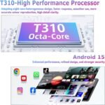 Tablet 10 Inch and Case with Android 15, 18GB RAM+128GB ROM, 1TB expansion, Compatible with Widevine L1, Eight cores, WiFi 5, Google GMS, GPS, 6000 mAh, Dual Camera (5 MP+8 MP) - Image 4