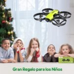 Loolinn | Drone with Camera, Gift for Kids (8+) - Mini RC Drone with Video and Photos, Safe to Fly, 21 Minutes Flight Time, Three Batteries Included, C0 (Gift from Santa Claus) - Image 3