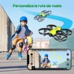 Loolinn | Drone with Camera, Gift for Kids (8+) - Mini RC Drone with Video and Photos, Safe to Fly, 21 Minutes Flight Time, Three Batteries Included, C0 (Gift from Santa Claus) - Image 10