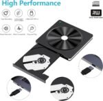 External CD/DVD Reader, External DVD Burner with USB 3.0 and Type-C,External USB CD/DVD-RW Drive,External DVD Reader for Laptop,PC,Laptop,Windows 11/10/8.1/XP/Linux/MacOS,iMac,Macbook White - Image 4