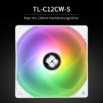 Thermalright PA120 SE ARGB White CPU Air Cooler Heat Tubes Dual Fan TL-C12CW-S PWM 120mm AGHP Technology For AMD AM4 /AM5 Intel 1700/115X/1200 - Imagen 7