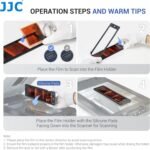 JJC 120 Media Negative Film Medium Format, Magnetic Support for Scanning Films in Standard Flat Scanner with Unit Scanning Surface Backlight Transparency 190 x 57.1 mm - Image 4