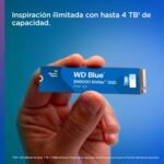 WD Blue SN5000 NVMe SSD 500GB, M.2 2280 SSD with Speed up to 5000MB/s, PCIe Gen4, nCache Technology, Acronis True Image Disk Migration and Cloning - Image 4