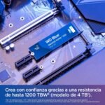 WD Blue SN5000 NVMe SSD 500GB, M.2 2280 SSD with Speed up to 5000MB/s, PCIe Gen4, nCache Technology, Acronis True Image Disk Migration and Cloning - Image 6