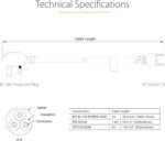 StarTech.com 1.8m Computer Power Cord, 18AWG, BS 1363 to C13, 10A 250V, Replacement Power Cord, TV/Monitor Cable, UK Power Adapter (PXT101UK) - Imagen 4