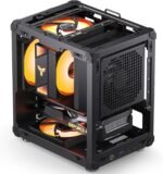 ONSBO C6-ITX Mini ITX Mesh Case Black - Imagen 3