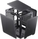 ONSBO C6-ITX Mini ITX Mesh Case Black - Imagen 5