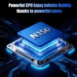 Laptop 16GB RAM 1TB SSD 16 Inch Professional Laptop PC N150 3.6GHz, Win 11 Pro, 1920 x 1200 p, 6000 mAh, Backlit Keyboard - Student/Office/Business - Image 3