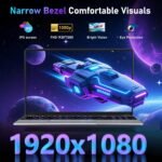 Laptop 16 GB RAM 1TB SSD 15.6 Inch Laptop Gaming, Student Laptop R-5 7430U up to 4.3 GHz, 1920 x 1080 p, Backlit Keyboard, Fingerprint/Battery 6000 mAh - Image 4