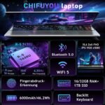 Laptop 16 GB RAM 1TB SSD 15.6 Inch Laptop Gaming, Student Laptop R-5 7430U up to 4.3 GHz, 1920 x 1080 p, Backlit Keyboard, Fingerprint/Battery 6000 mAh - Image 5