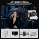 NEEWER 2 NP-F970 7800mAh Replacement Batteries for Sony FX3/FX30/A7, for Canon R5, for Nikon Z8, Camera Battery with LCD Dual USB C Fast Charger for Handycam Camera Monitor Light Video LED Slider - Imagen 5