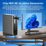 NEWFAST USB WiFi Adapter for PC 5400Mbps WiFi6E Adapter, USB3.0 Wi-Fi 6 for PC 6GHz/5GHz/2.4GHz USB WiFi Antenna Compatible Windows 11/10, MU-MIMO - Image 5