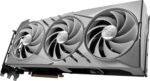 MSI Gaming Graphics Card RTX 4080 Super 16G Gaming X Slim White (NVIDIA RTX 4080 Super, 256-bit, Boost Clock: 2625MHz, 16GB GDRR6X 23Gbps, HDMI/DP, Ada Lovelace Architecture) - Image 4