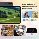 13.4 Inch Android 16 Tablet, 4G LTE and 5G Wi-Fi, Octa-Core Tablet, 36GB RAM+512GB ROM (1TB TF), 2000x1200 Display, Widevine L1/8+13 MP/11580 mAh/GMS/GPS, with Keyboard+Mouse (Grey) - Image 7