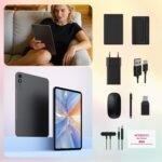 13.4 Inch Android 16 Tablet, 4G LTE and 5G Wi-Fi, Octa-Core Tablet, 36GB RAM+512GB ROM (1TB TF), 2000x1200 Display, Widevine L1/8+13 MP/11580 mAh/GMS/GPS, with Keyboard+Mouse (Grey) - Image 8