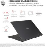LG gram 14Z90T-G.AD88B Notebook 14 Inches, FHD IPS, Intel Core Ultra7, 32GB RAM, 1TB SSD, Anti-Glare, 1g, Battery up to 30h, Windows 11, Black - Imagen 6