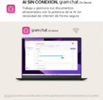 LG gram 14Z90T-G.AD88B Notebook 14 Inches, FHD IPS, Intel Core Ultra7, 32GB RAM, 1TB SSD, Anti-Glare, 1g, Battery up to 30h, Windows 11, Black - Imagen 8