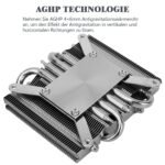 Thermalright AXP90-X36 36mm Height Low Profile CPU Air Cooler TL-9015 Slin PWM Fan AGHP Technology for AMD AM4 / Intel 1150/1151/1155/1156/1200 - Imagen 3