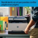 HP Color LaserJet Pro 3302fdn 499Q7F, Laser Printer A4 Multifunction Automatic Double-Sided Scanner, Copier, Fax (25ppm, Ethernet, 1.2GHz Processor, 512MB Memory, HP Smart App) White and Blue - Imagen 7