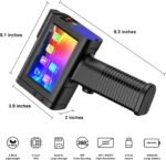 Portable Handheld Printer, Handheld Inkjet Printer BT-HH6105B2 with Quick Dry Ink Cartridge for Logo/Image/Production Date/QR Code/Barcode - Imagen 5
