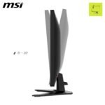 MSI mag 325QF E18V - Gaming Display 32" WQHD - Rapid VA 2560 x 1440 Display, 180 Hz / 0.5 ms, HDR Ready, Eye Care, HDMI 2.0b, DisplayPort 1.4a, Frameless Design, Tilt, VESA Compatible - Image 5