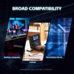 Kingspec 512GB SATA SSD 2.5", Internal Hard Drive SSD 3D NAND Flash - Up to 550MB/s, Compatible with Desktop/Laptop/PS4 - Imagen 6