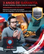 Greed® Basic V2 PC with AMD Ryzen 5 4600G - Desktop + Home Office with 4.2GHz, 8GB RAM/RAM - 256GB SSD - DVD+RW - USB3.1 - Wi-Fi, Windows 11 Pro - Image 8