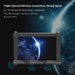 IP67 10.1" (N5100 8GB+256GB) Windows 11 Pro Industrial Waterproof Tablet with Fingerprint, 12000mAh Battery, 500nit, BT4.2, 4G, GPS, WiFi - Image 4