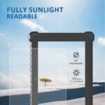 IP67 10.1" (N5100 8GB+256GB) Windows 11 Pro Industrial Waterproof Tablet with Fingerprint, 12000mAh Battery, 500nit, BT4.2, 4G, GPS, WiFi - Image 6