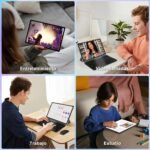 Gemini AI 10 Inch Android 15 Tablet, 30GB RAM + Expandable 2TB ROM, Octa-Core, Widevine L1, WiFi 5G, BT 5.0, Camera 8MP + 5MP, 6000mAh Battery, with Keyboard, Mouse and Case – Grey - Image 8