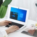 Bigmachine Windows 10 Laptop Mini 10.1 Inch 32GB Ultra Thin and Lightweight Netbook Quad Core CPU PC HDMI WiFi USB Youtube (White) - Image 3