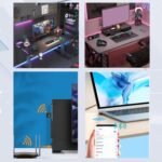 WiFi USB for PC – 433 Mbit/S 5GHZ, 150 Mbit/S 2.4GHZ, Compatible with Windows 11/10/8.1/8/7/XP, No Need to Install the Driver, with Bluetooth Function - Image 7