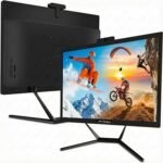 STGsivir All in One PC, Desktop Computer, Ecran 21.5", Core i5 up to 3.6 GHz, RAM 16 GB, SSD 1 TB, WiFi, BlueTBoth 5.0, Windows11 Pro, Black - Image 4