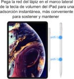 Stylus Pen, Active Stylus Pen Compatible for iOS and Android Phones, Rechargeable Stylus Pen with Dual Touch Screen, for Apple/Samsung Tablet, White - Image 5