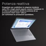 Lenovo - 14" ThinkBook 14 Gen 8 Laptop, Windows 11 Pro Laptop, Intel Core Ultra 5 225U, 16GB DDR5 RAM, 512GB NVMe SSD, AI Boost Laptop, Computer - Imagen 3