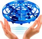 ShinePick Mini Drone for Children and Adults,Rechargeable UFO Drone Motion Control Hand Drones Flying Toys with LED Light Beginner RC Helicopter for Kids - Imagen 3