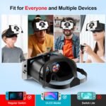 Nintendo Switch Virtual Reality Glasses with Adjustable HD Lenses and Comfortable Headband, Labo VR Glasses Kit 3D Glasses for Switch Accessories - Image 5