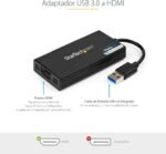 StarTech.com USB 3.0 to HDMI Graphics Adapter - UltraHD 4K30Hz - USB-A to HDMI External Converter for Monitor - Mac and Windows - Image 3