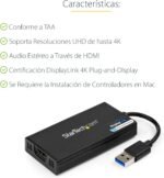 StarTech.com USB 3.0 to HDMI Graphics Adapter - UltraHD 4K30Hz - USB-A to HDMI External Converter for Monitor - Mac and Windows - Image 5