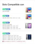 Inateck Keyboard for iPad 10 Generation 2022/11 Generation A16 2025 (10.9/11 Inch), Air 11 Inch M3/M2, Air 6th/5th/4th, Pro 11 1-4Gen, Ultra-Light Detachable Keyboard with Touchp,AceTouch Blue - Image 3