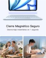 Inateck Keyboard for iPad 10 Generation 2022/11 Generation A16 2025 (10.9/11 Inch), Air 11 Inch M3/M2, Air 6th/5th/4th, Pro 11 1-4Gen, Ultra-Light Detachable Keyboard with Touchp,AceTouch Blue - Image 5