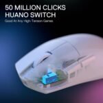 Redragon M916 PRO Wireless Gaming Mouse 3 Modes 49G Ultra Light 26K DPI Ergonomic Handle Programmable Keys Compatible Software - Imagen 5