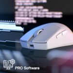 Redragon M916 PRO Wireless Gaming Mouse 3 Modes 49G Ultra Light 26K DPI Ergonomic Handle Programmable Keys Compatible Software - Imagen 8